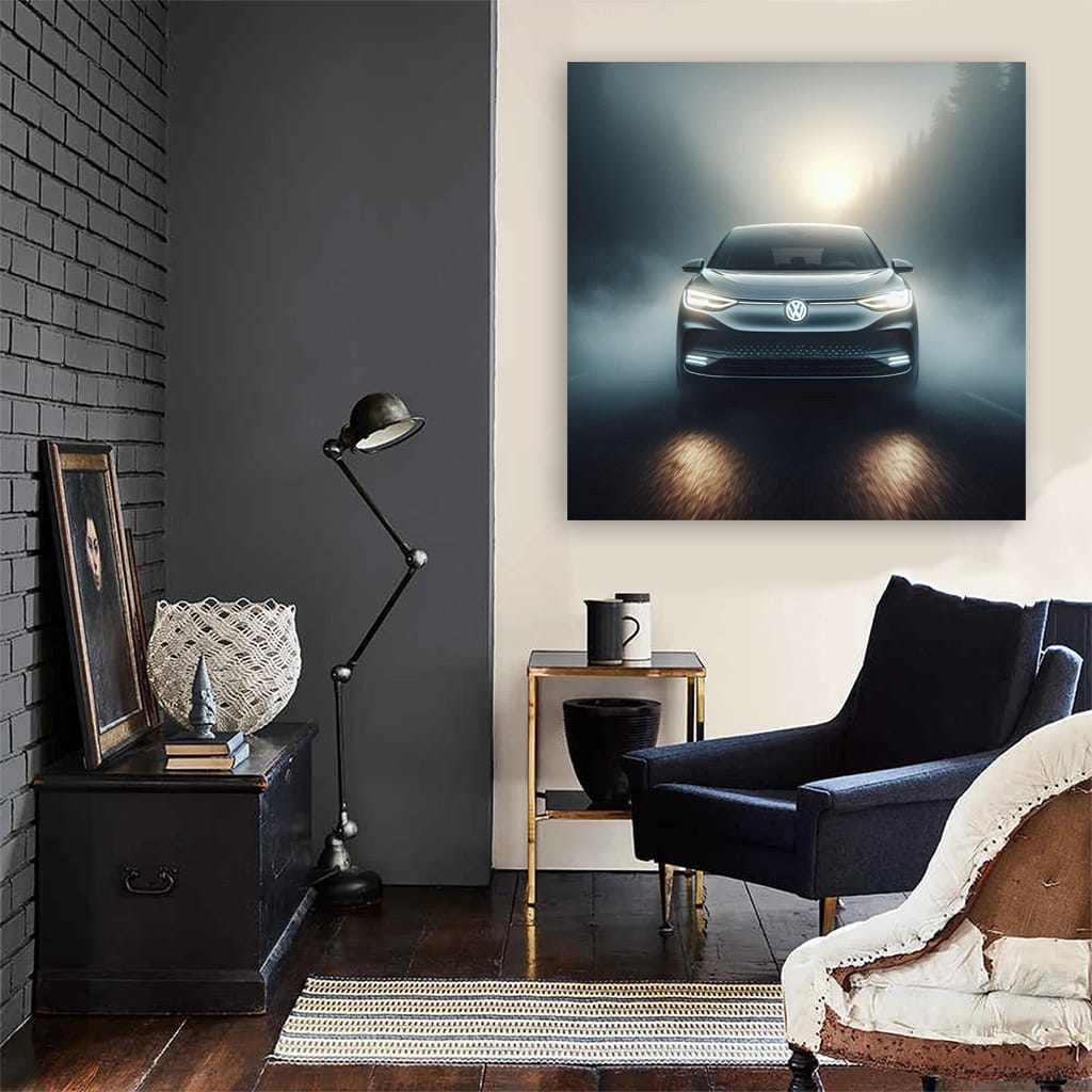 Volkswagen Id. Fog Wall Art