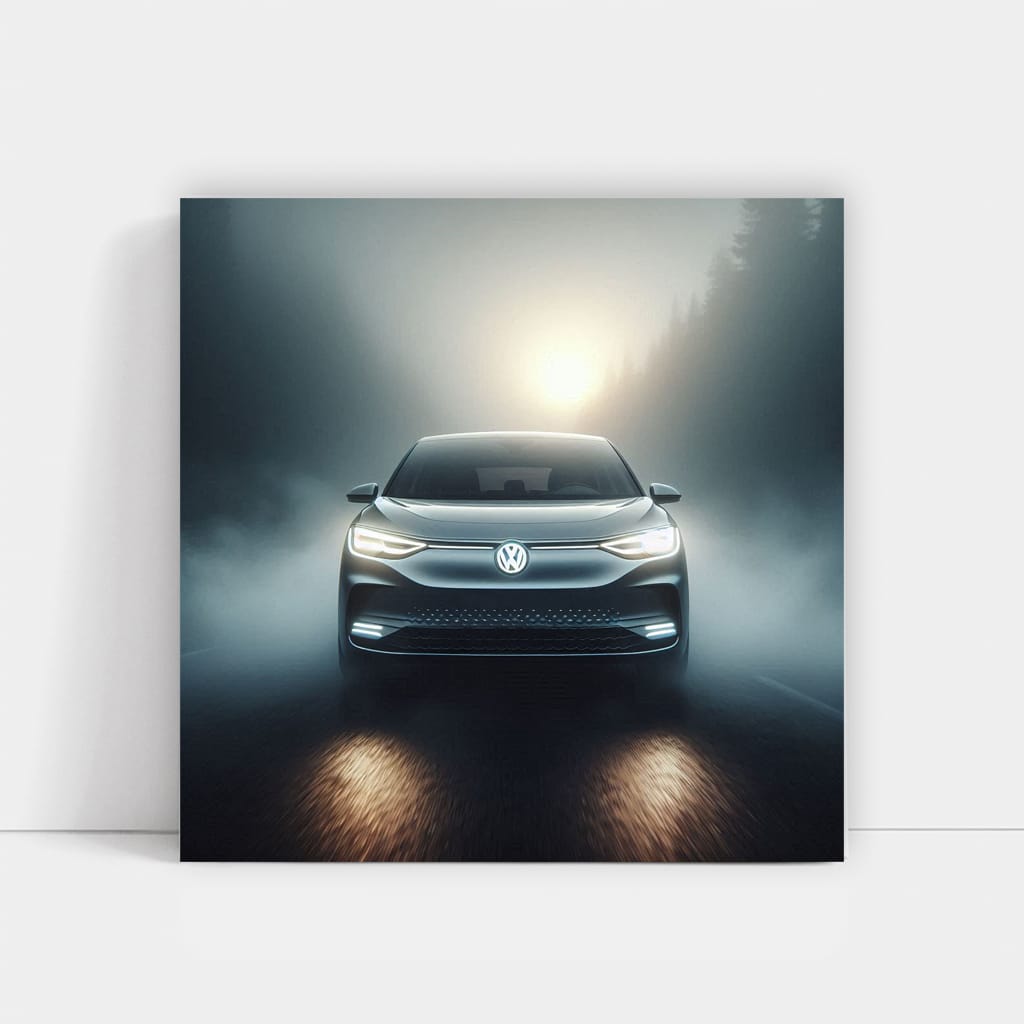 Volkswagen Id. Fog Wall Art