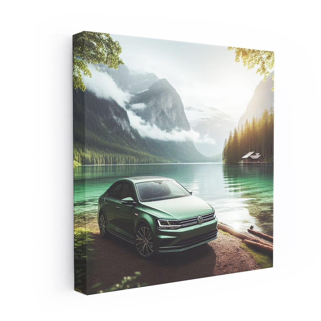 Volkswagen Jetta Gli Lake Wall Art