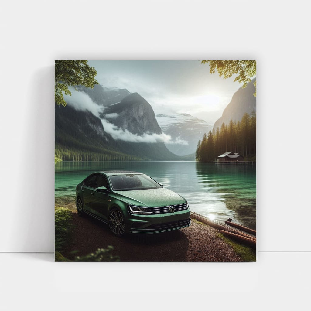 Volkswagen Jetta Gli Lake Wall Art