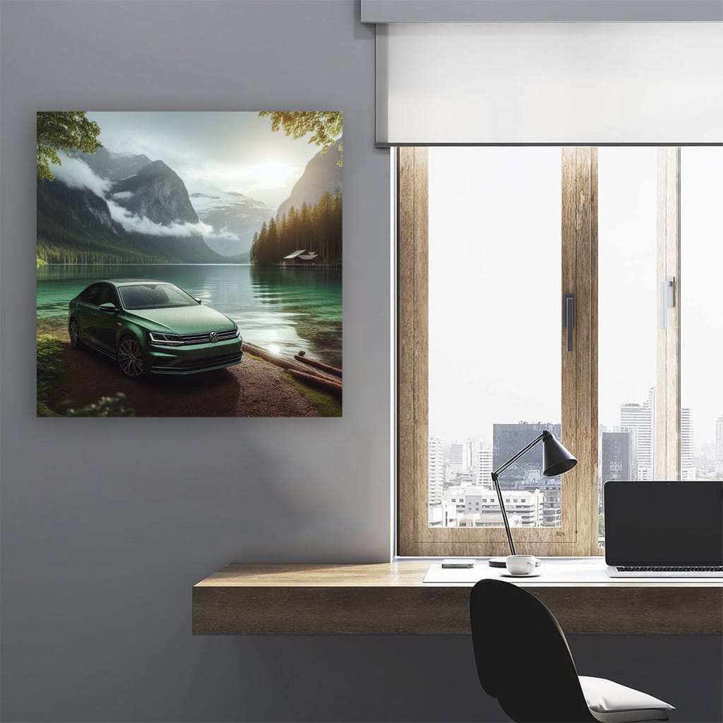 Volkswagen Jetta Gli Lake Wall Art