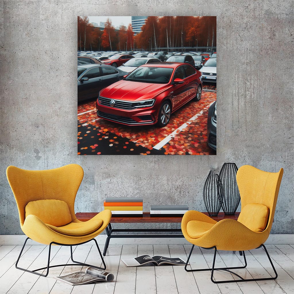 Volkswagen Jetta Gli Parki Wall Art