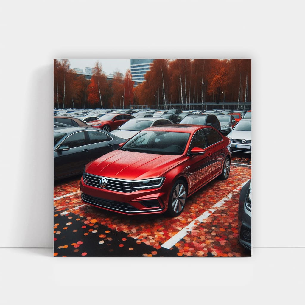 Volkswagen Jetta Gli Parki Wall Art