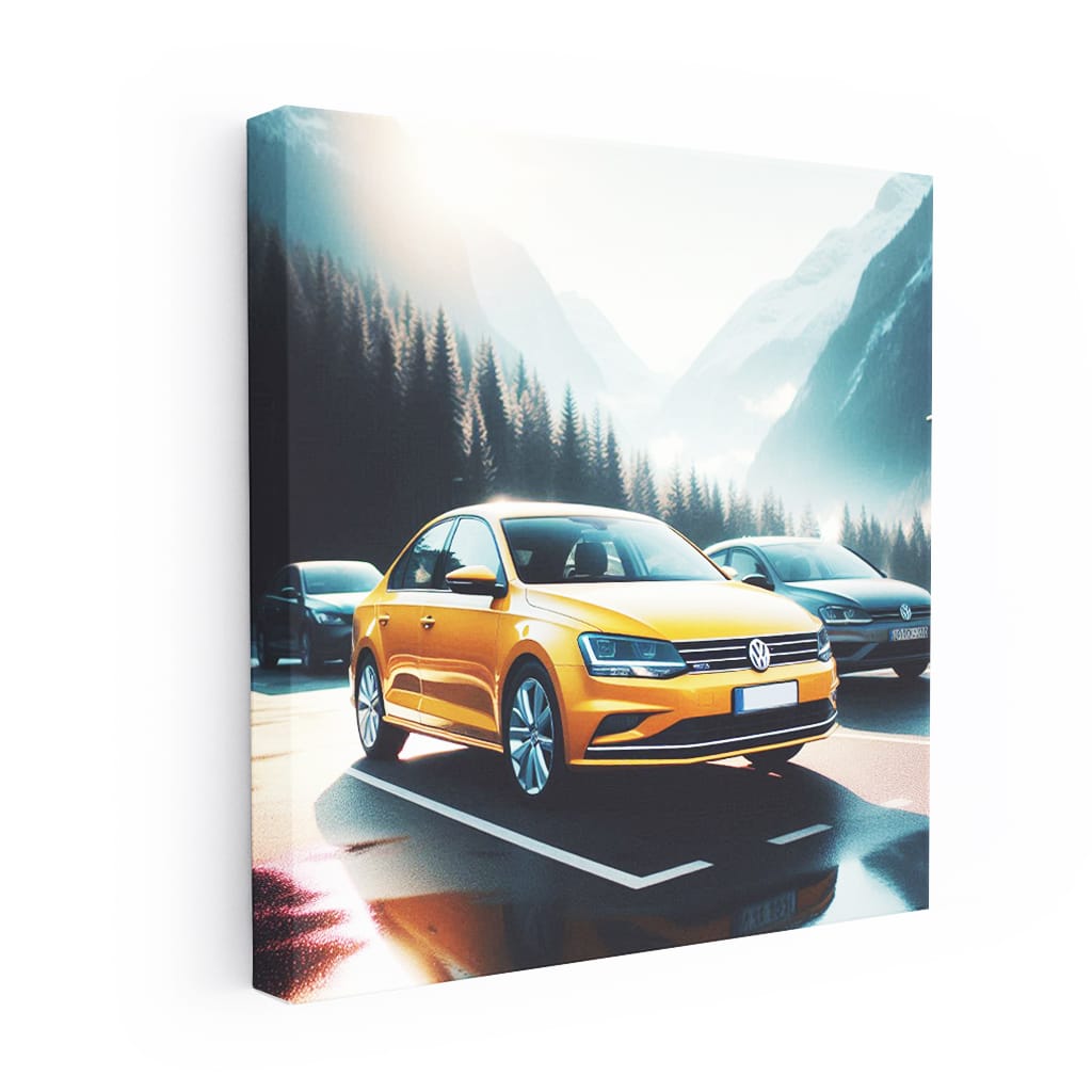 Volkswagen Jetta Gli Parking Wall Art