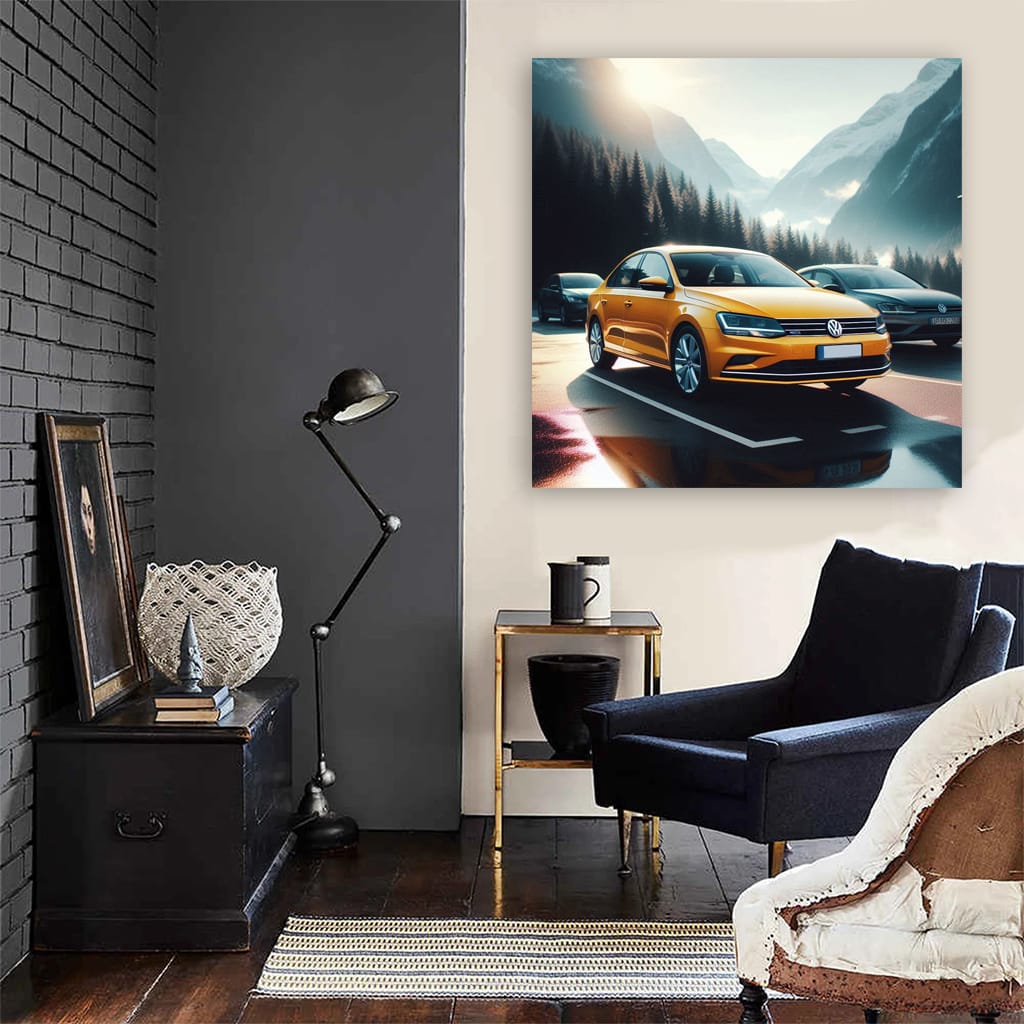 Volkswagen Jetta Gli Parking Wall Art