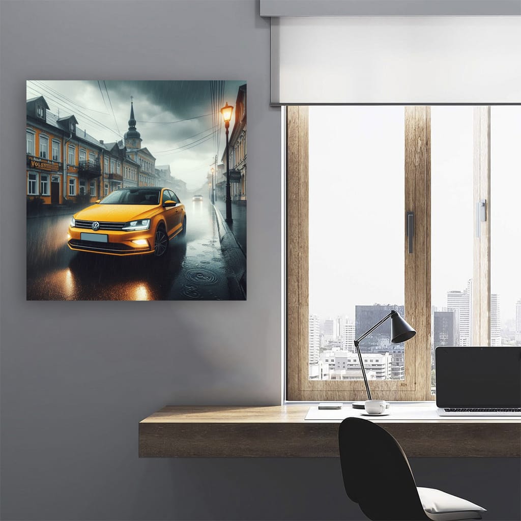 Volkswagen Jetta GLI in Rainy Weather - Sporty Elegance