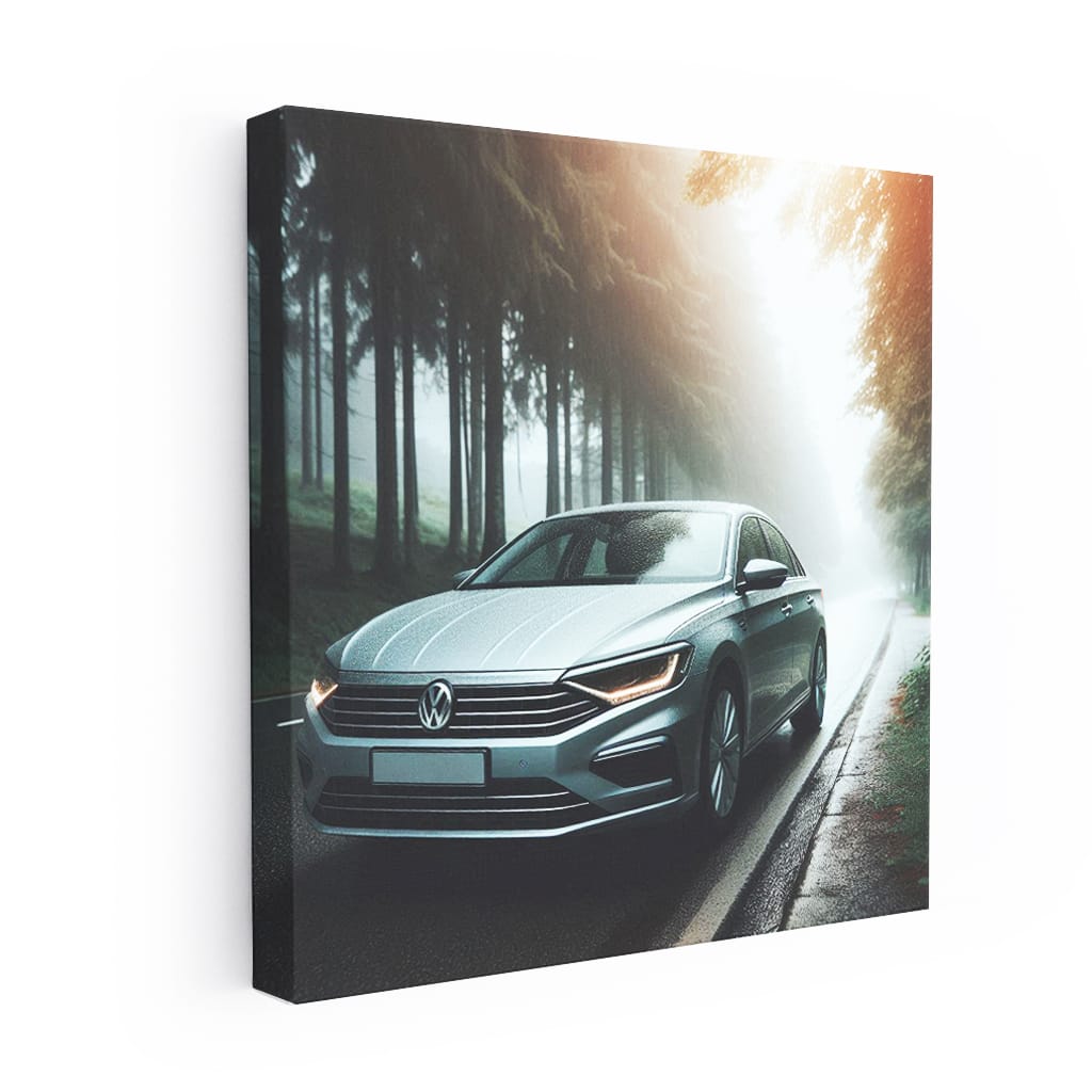 Volkswagen Jetta Overcast Weath Wall Art