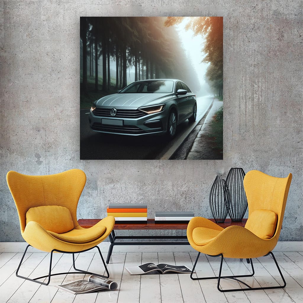 Volkswagen Jetta in Cloudy Weather - Timeless Elegance