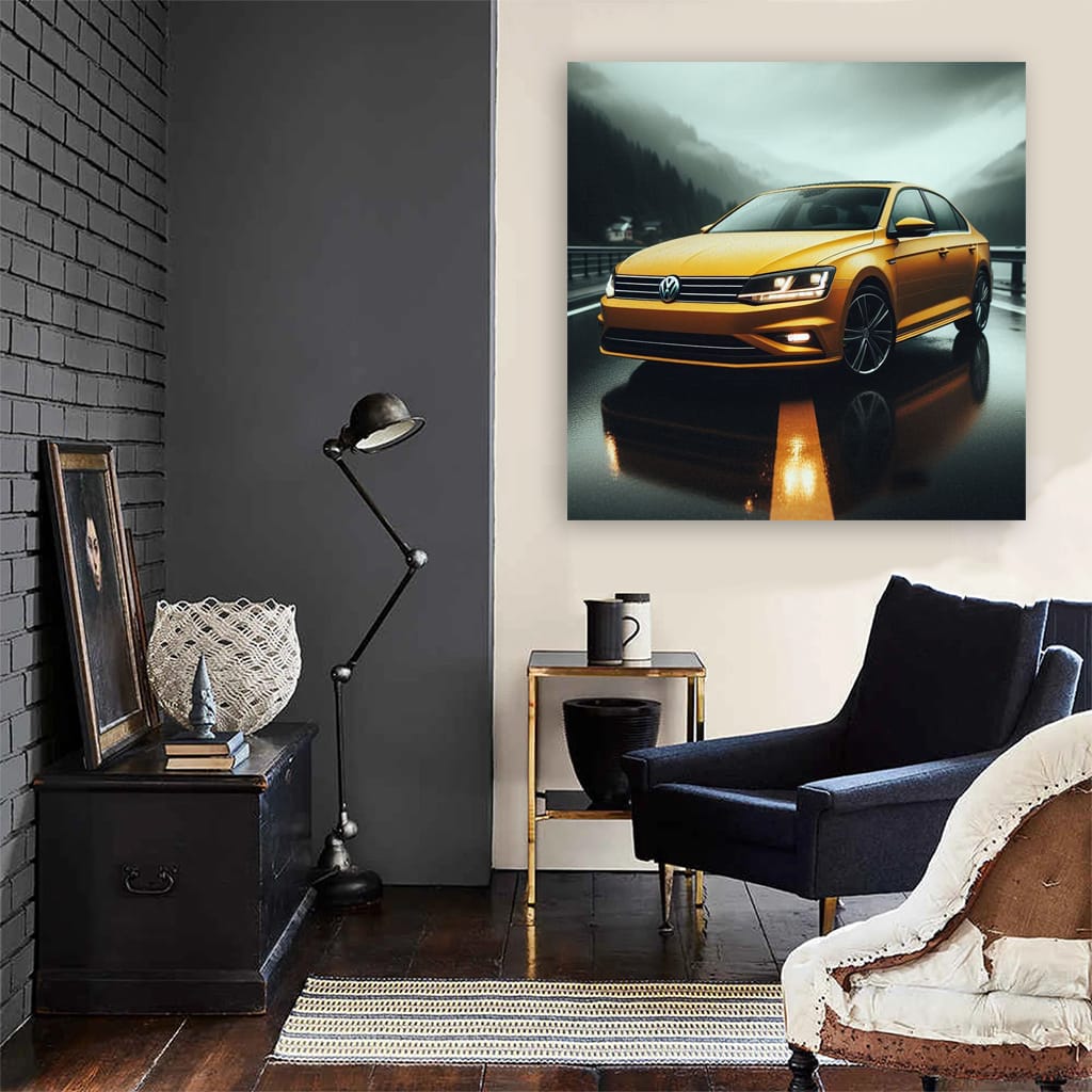 Volkswagen Jetta in Cloudy Skies - Timeless Performance