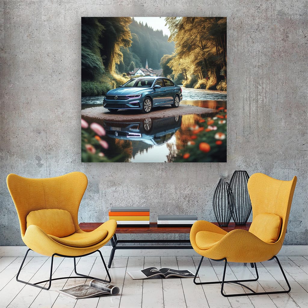 Volkswagen Jetta Riv Wall Art