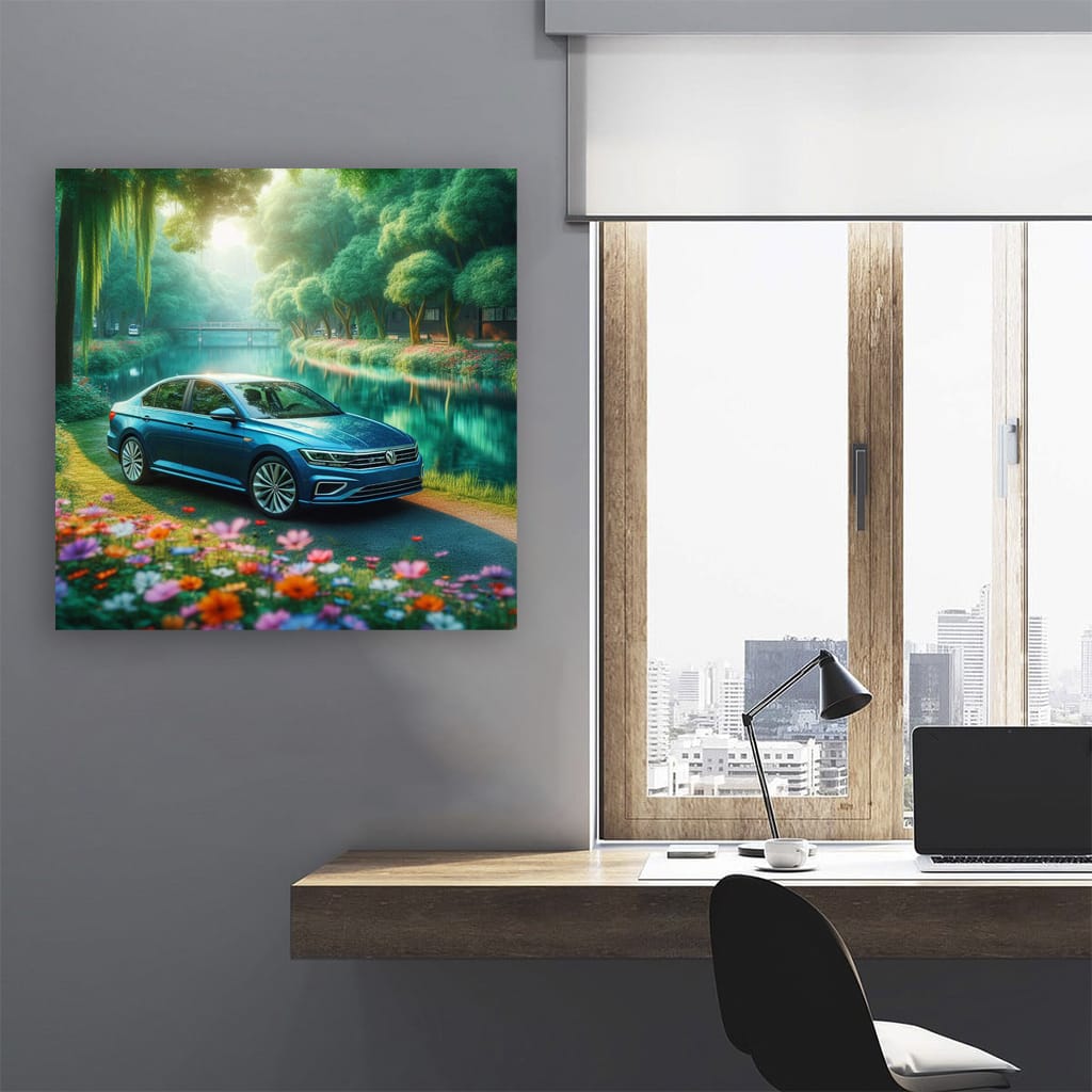 Volkswagen Jetta by River - Sleek and Stylish Sedan