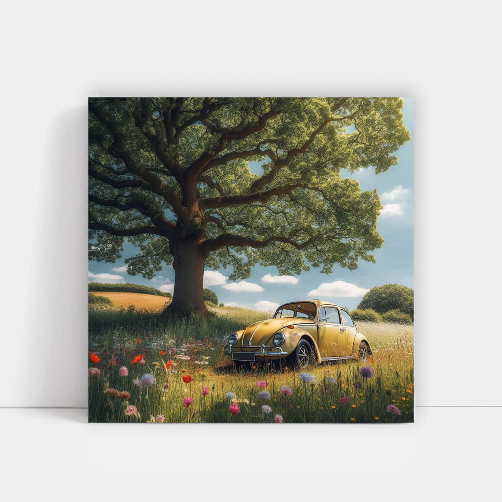 Volkswagen Old Retro Natu Wall Art