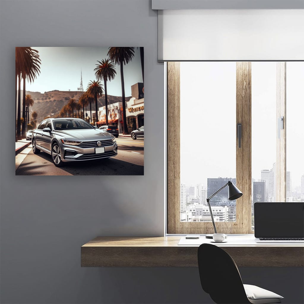 Volkswagen Passat Los Angel Wall Art