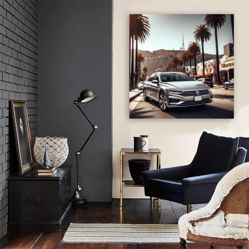 Volkswagen Passat Los Angel Wall Art