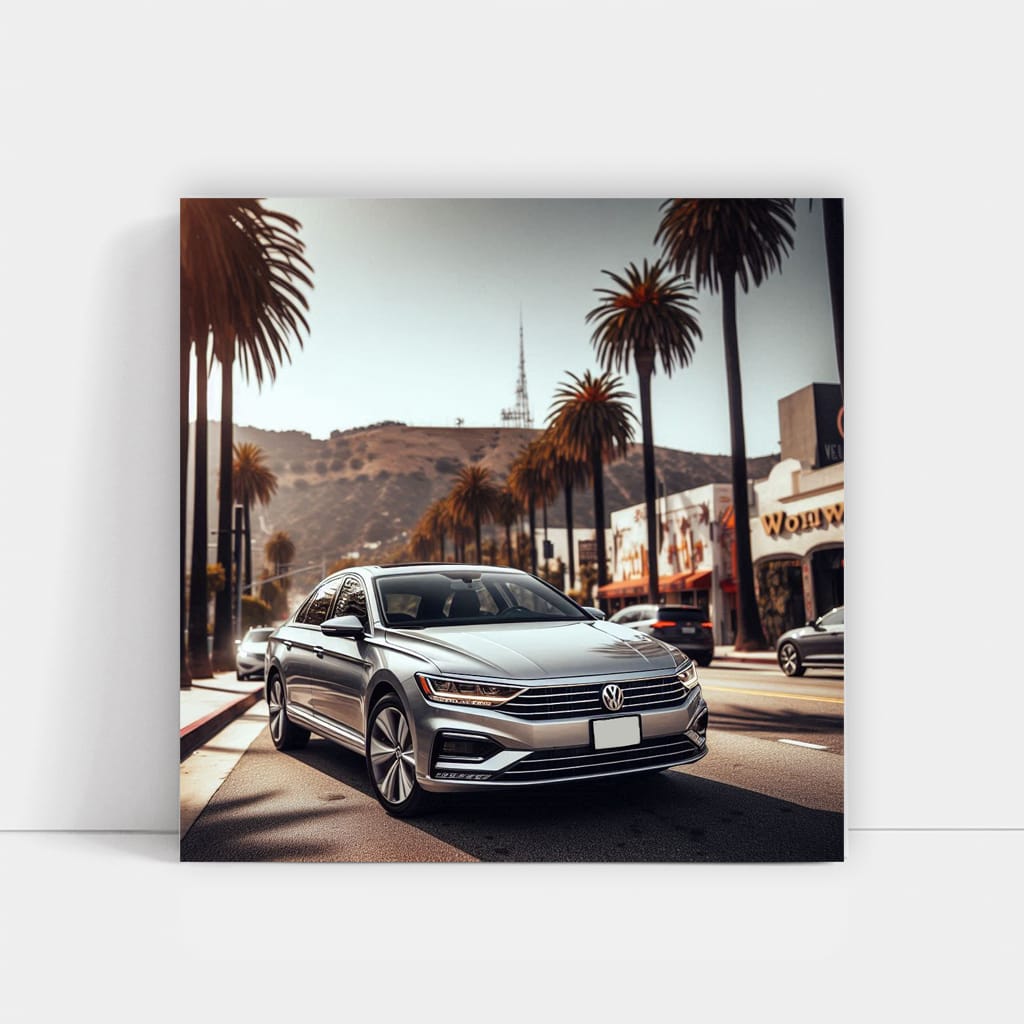 Volkswagen Passat Los Angel Wall Art