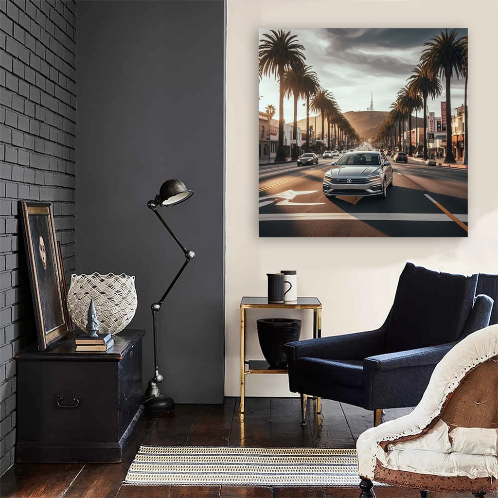 Volkswagen Passat Los Angeles Wall Art