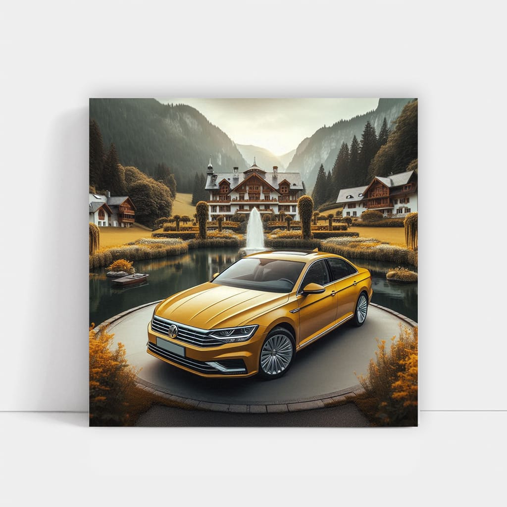 Volkswagen Passat Luxury Life Wall Art