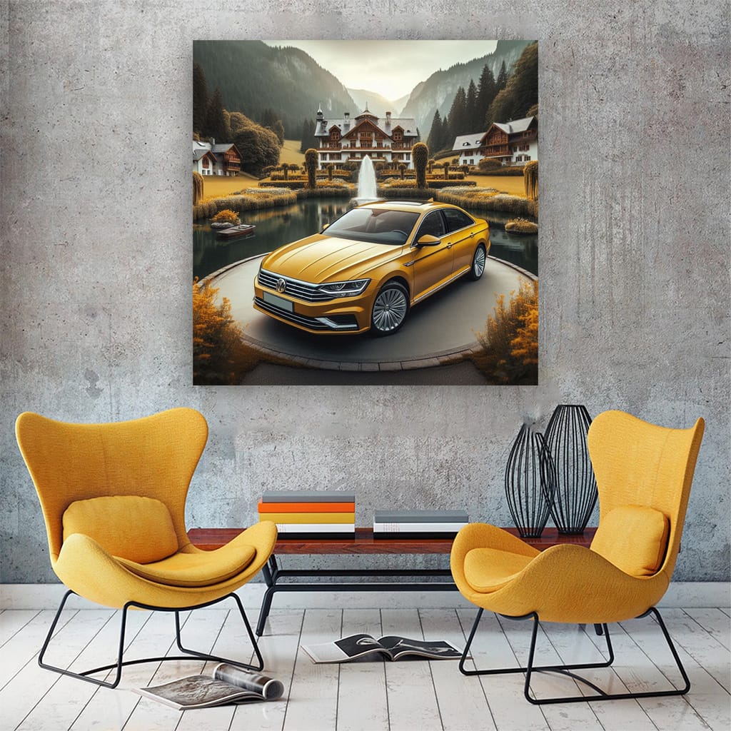 Volkswagen Passat Luxury Life Wall Art