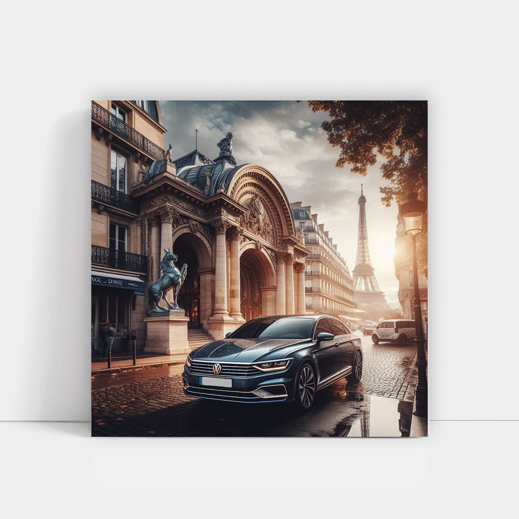 Volkswagen Passat R36 Paris Wall Art