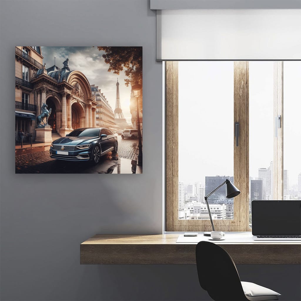 Volkswagen Passat R36 Paris Wall Art