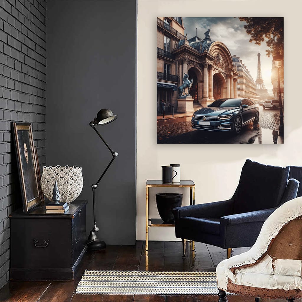 Volkswagen Passat R36 Paris Wall Art