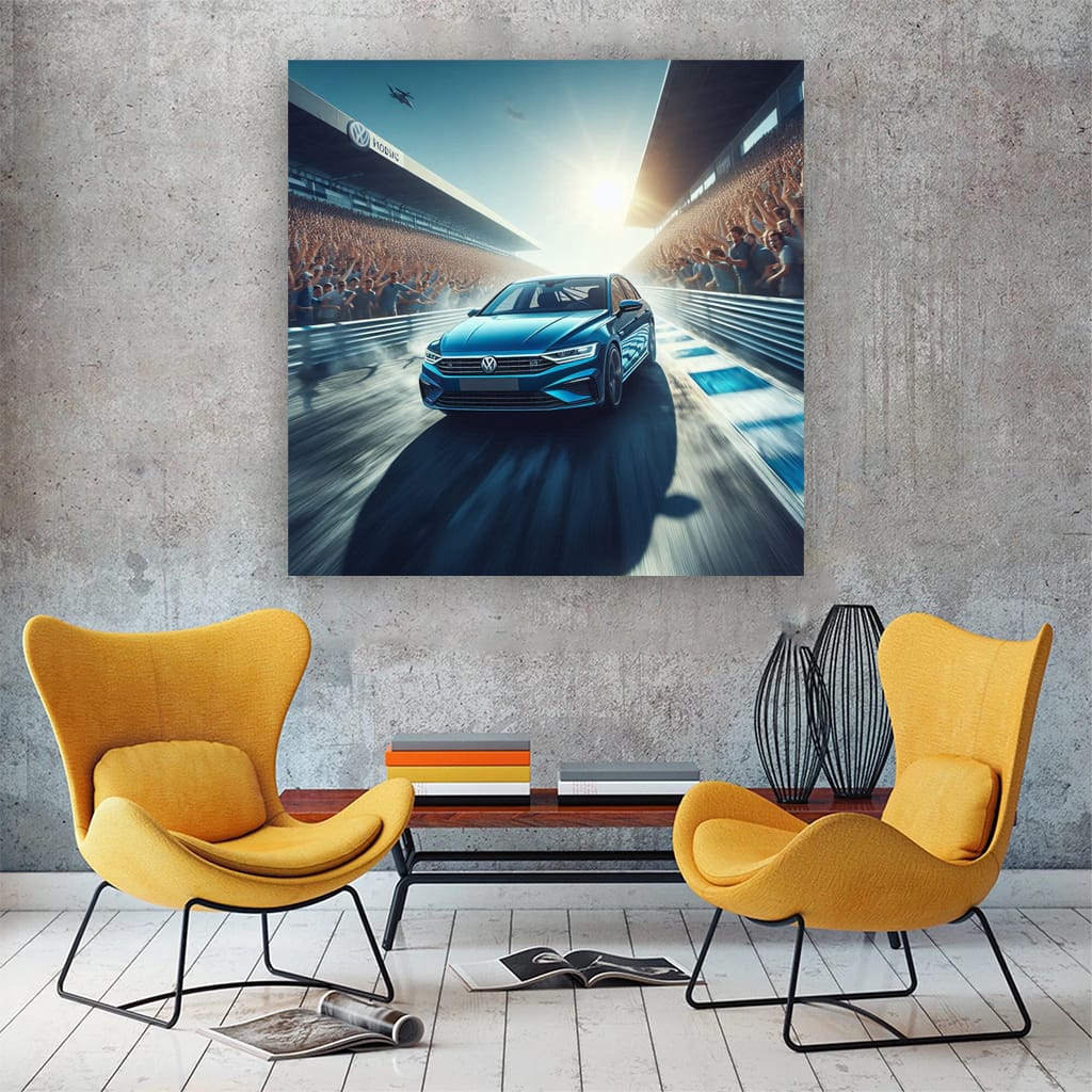 Volkswagen Passat Race Ri Wall Art