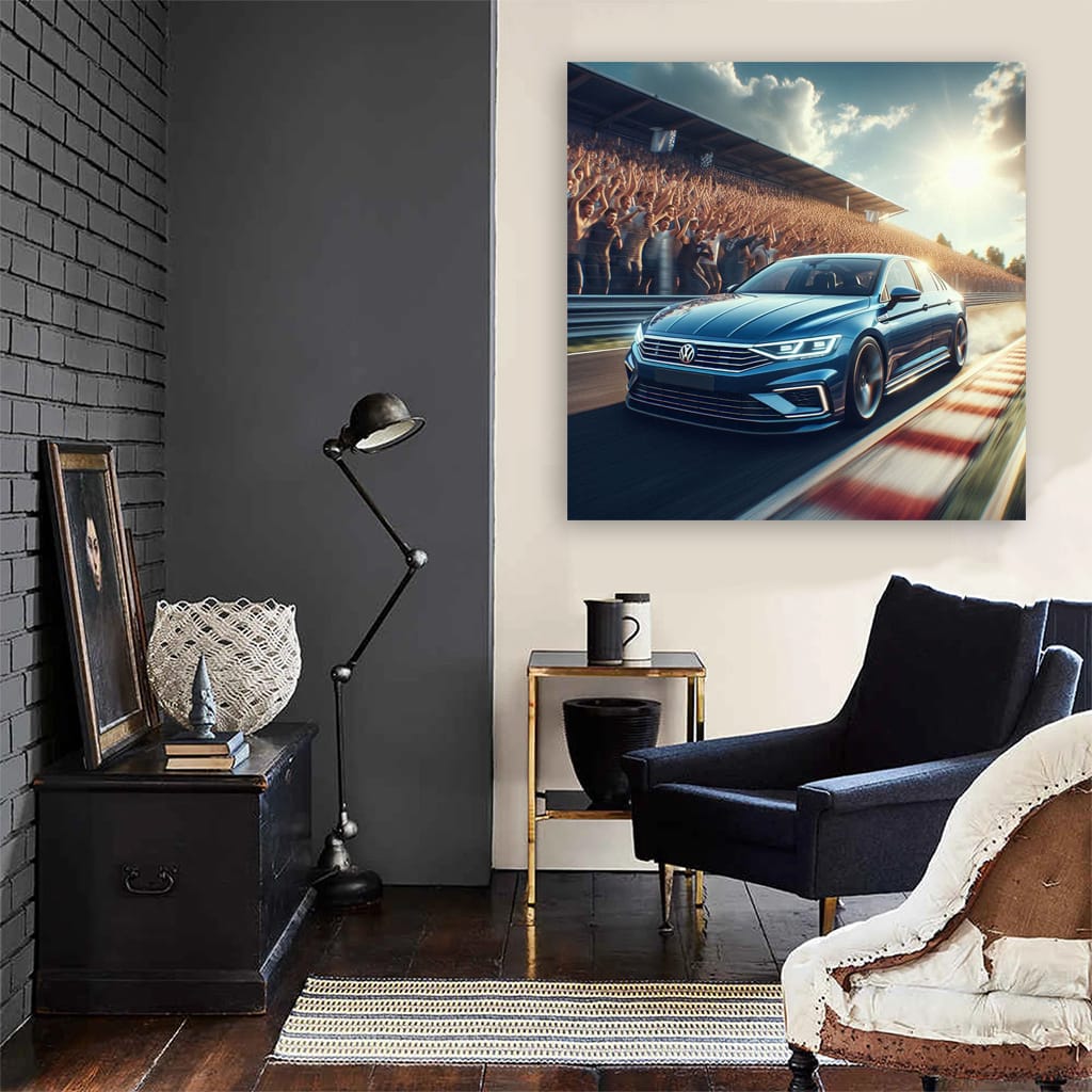 Volkswagen Passat Race Ring Wall Art