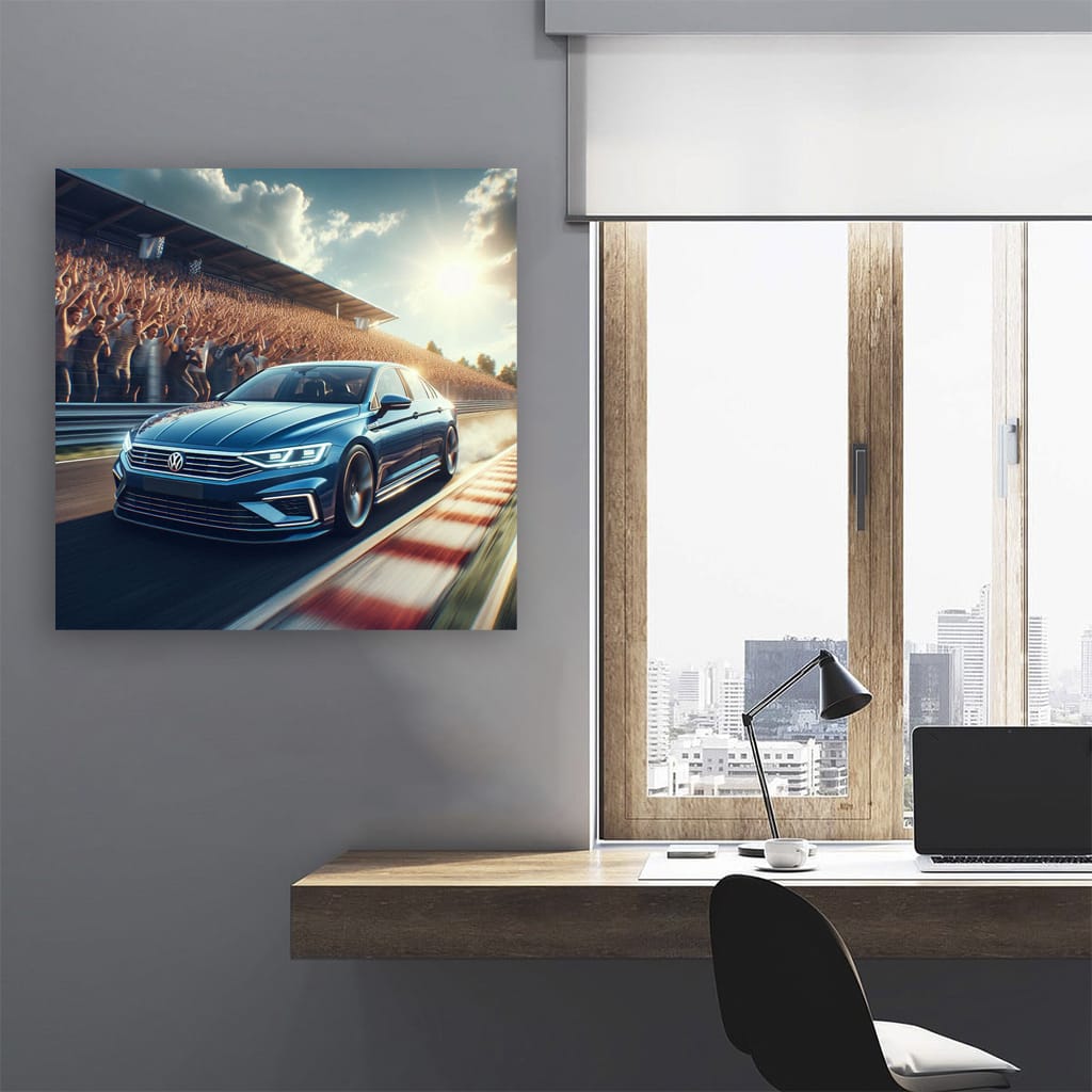 Volkswagen Passat Race Ring Wall Art