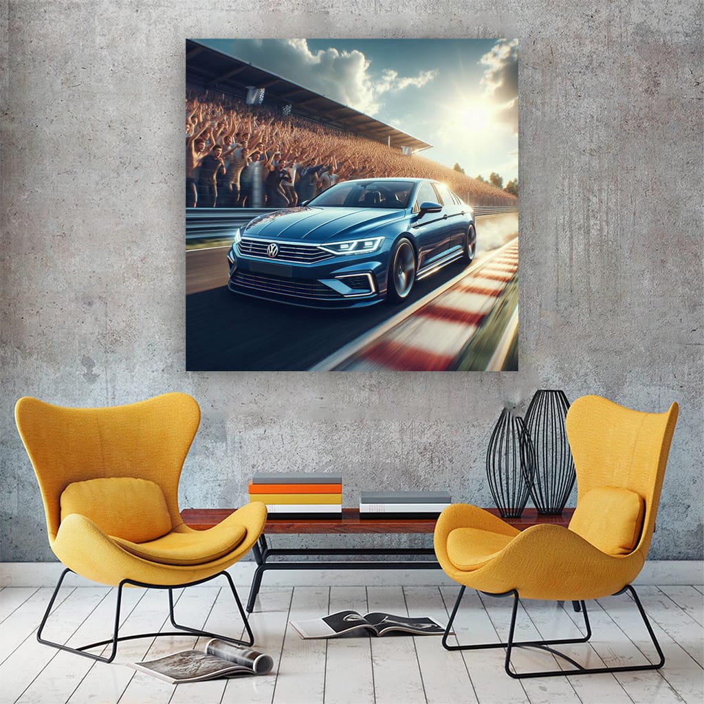 Volkswagen Passat Race Ring Wall Art