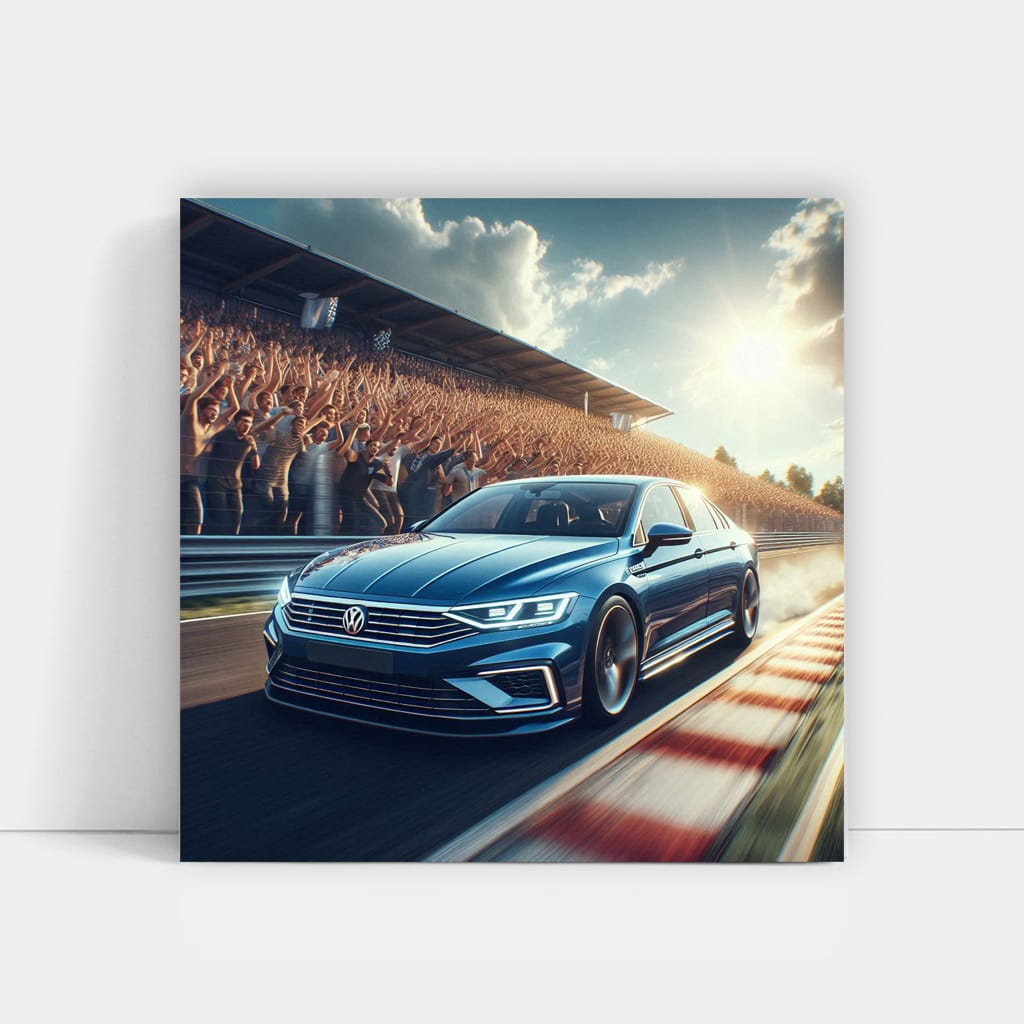 Volkswagen Passat Racing at Ring - Agility and Power Unleashed
