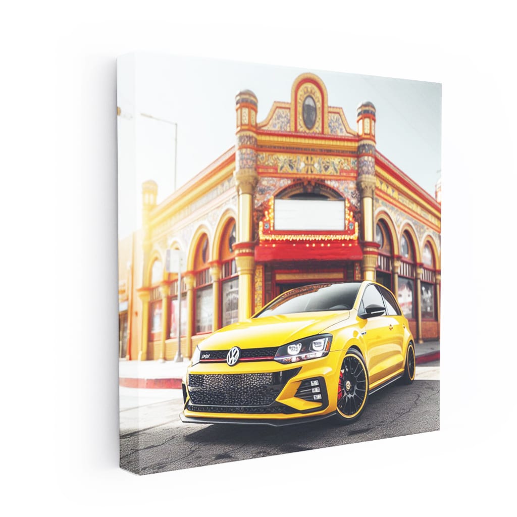 Volkswagen Polo Gti Los Angel Wall Art