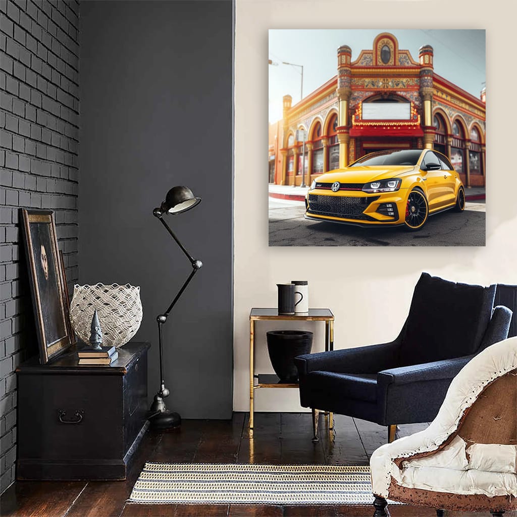 Volkswagen Polo Gti Los Angel Wall Art