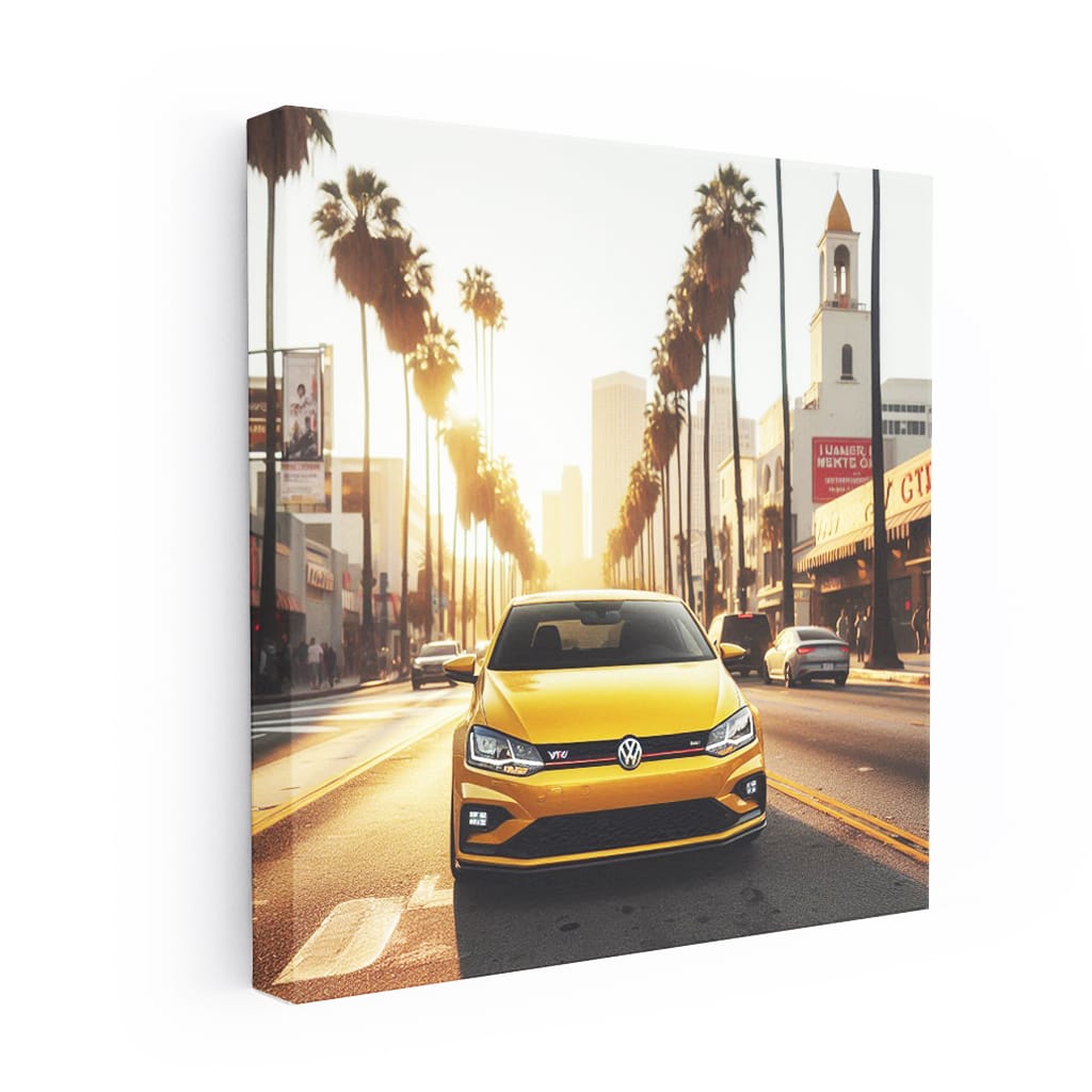 Volkswagen Polo Gti Los Angeles Wall Art