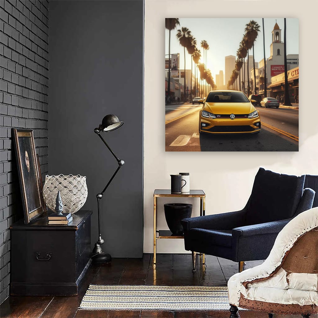 Volkswagen Polo Gti Los Angeles Wall Art