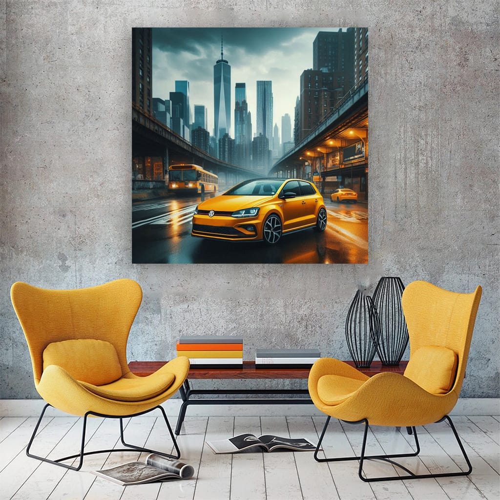 Volkswagen Polo Gti New Yo Wall Art