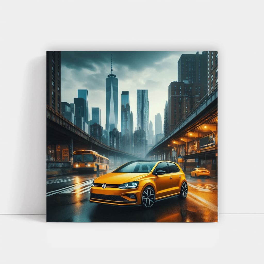 Volkswagen Polo Gti New Yo Wall Art