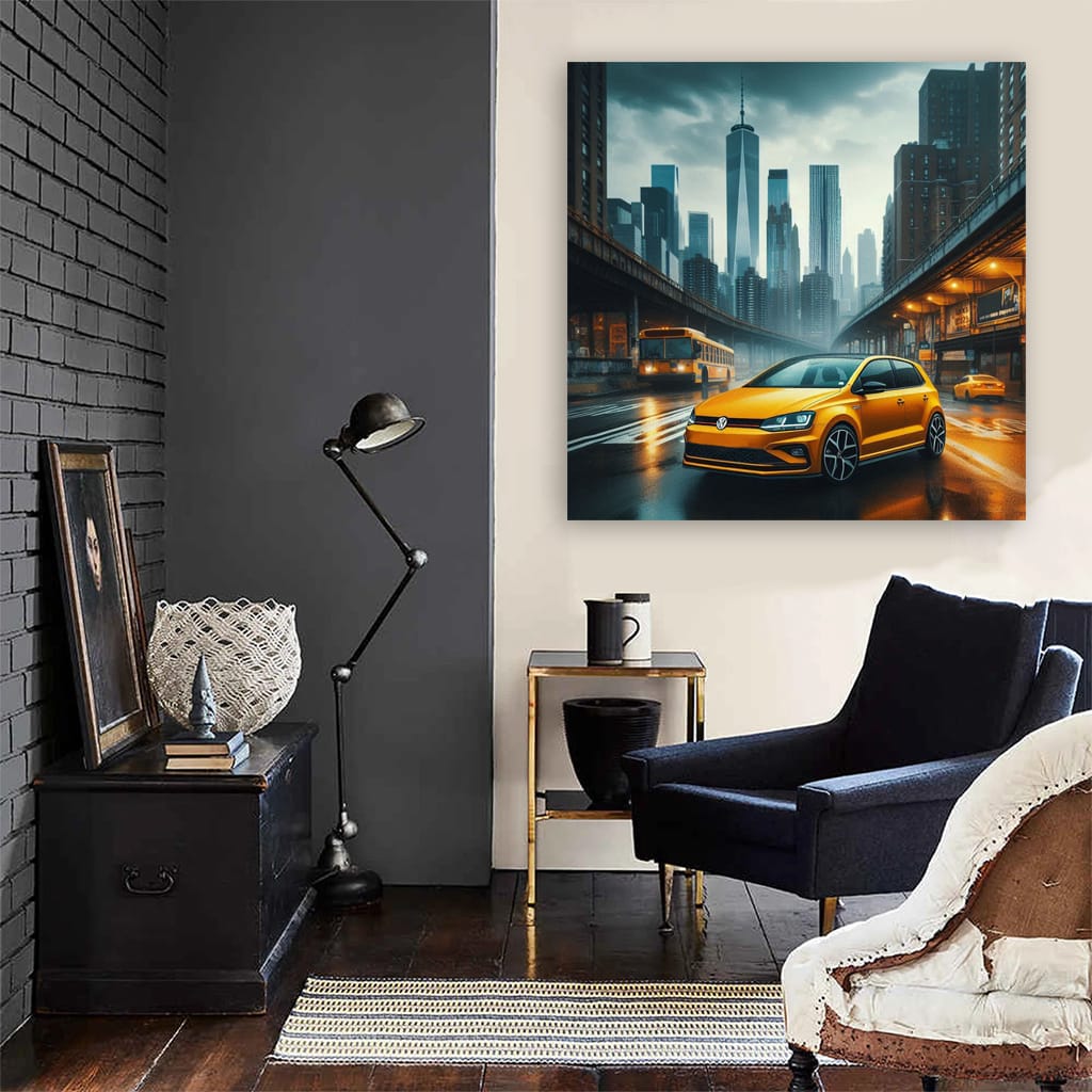 Volkswagen Polo Gti New Yo Wall Art