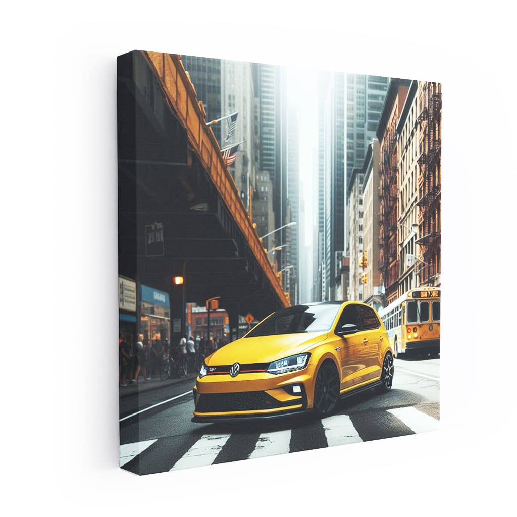 Volkswagen Polo Gti New York Wall Art