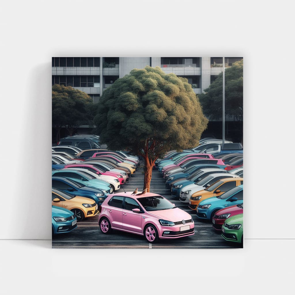 Volkswagen Polo in Urban Parking - Compact, Stylish Drive