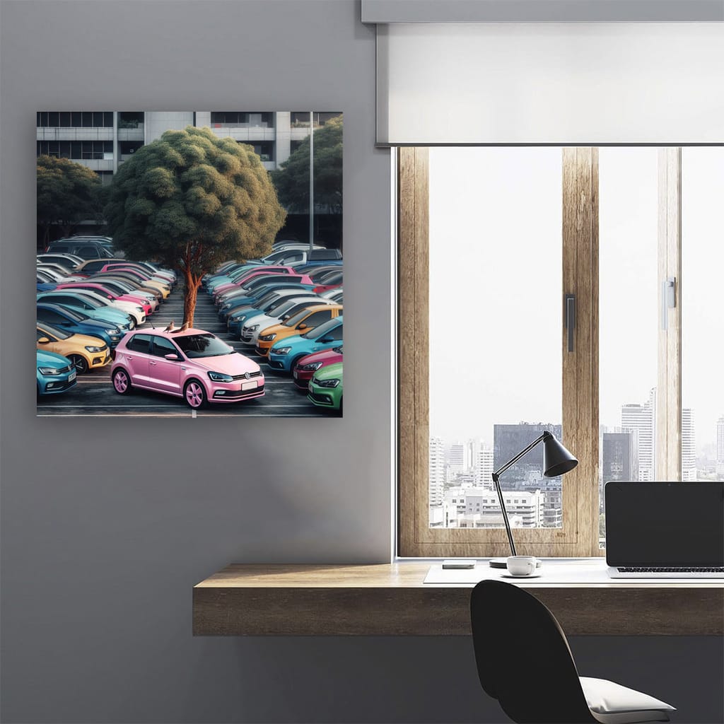 Volkswagen Polo in Urban Parking - Compact, Stylish Drive