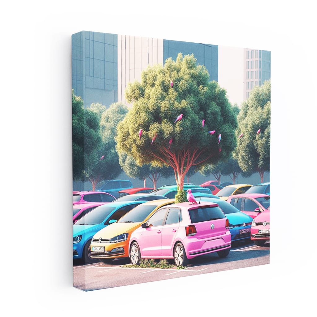 Volkswagen Polo Parking Wall Art