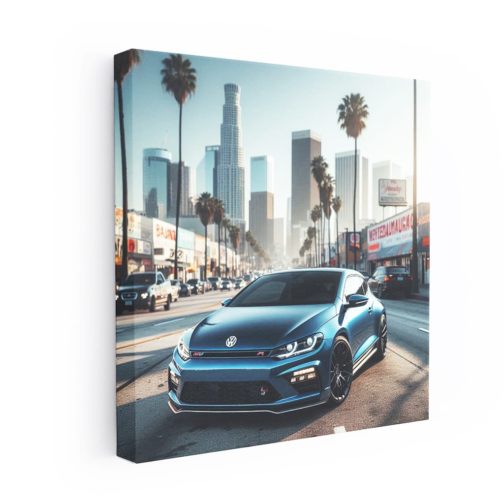 Volkswagen Scirocco R Los Angeles Wall Art