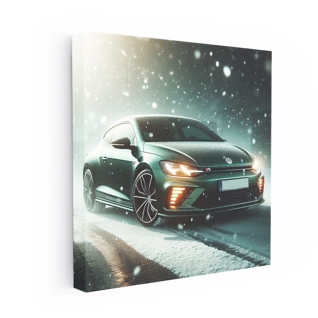 Volkswagen Scirocco R Snowfa Wall Art