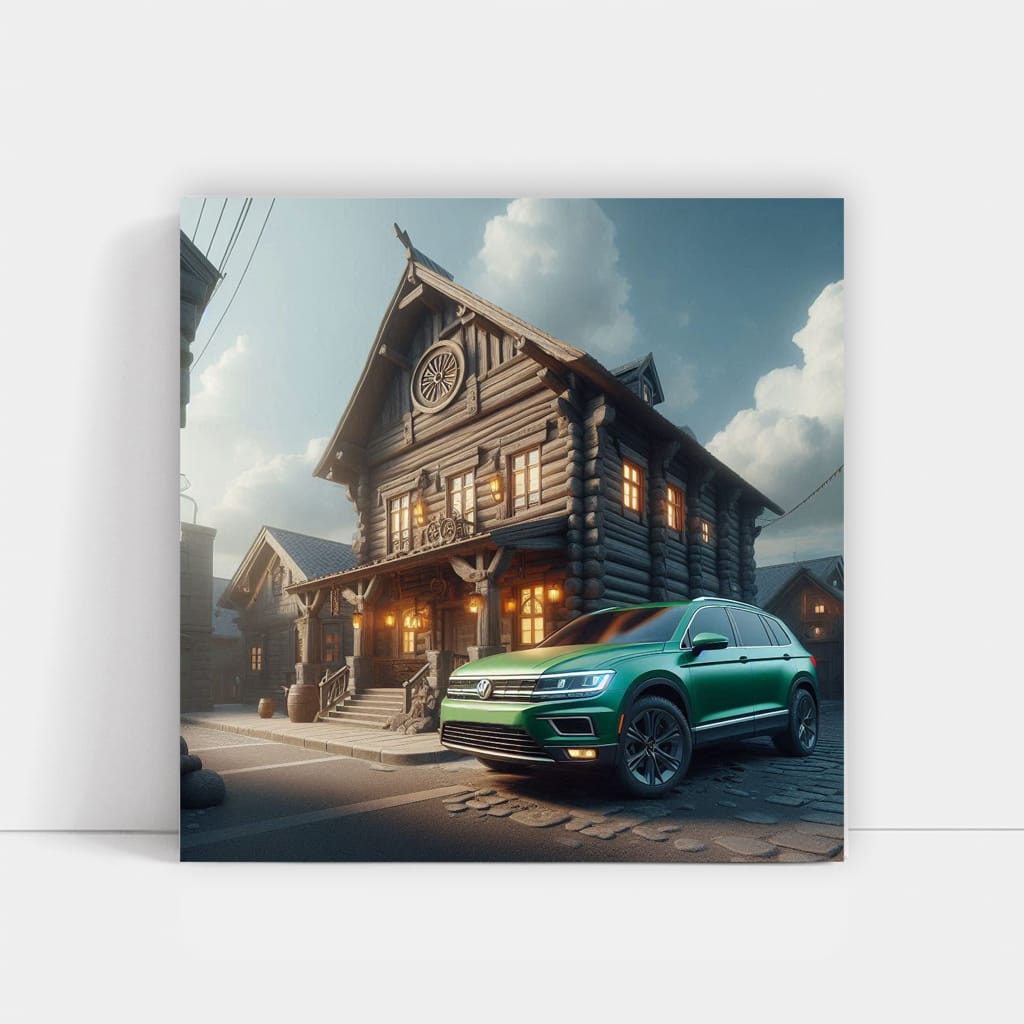 Volkswagen Tiguan Buildi Wall Art