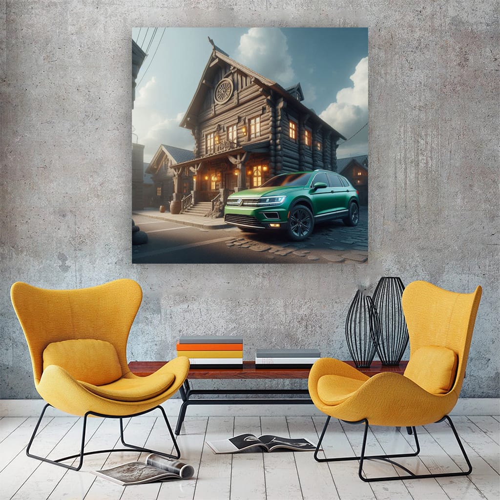 Volkswagen Tiguan Buildi Wall Art