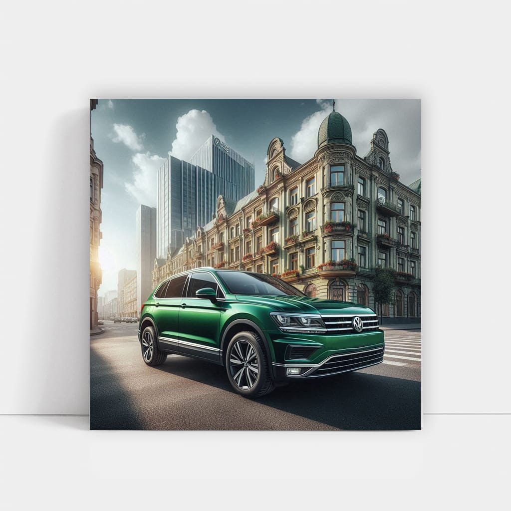 Volkswagen Tiguan Building Wall Art