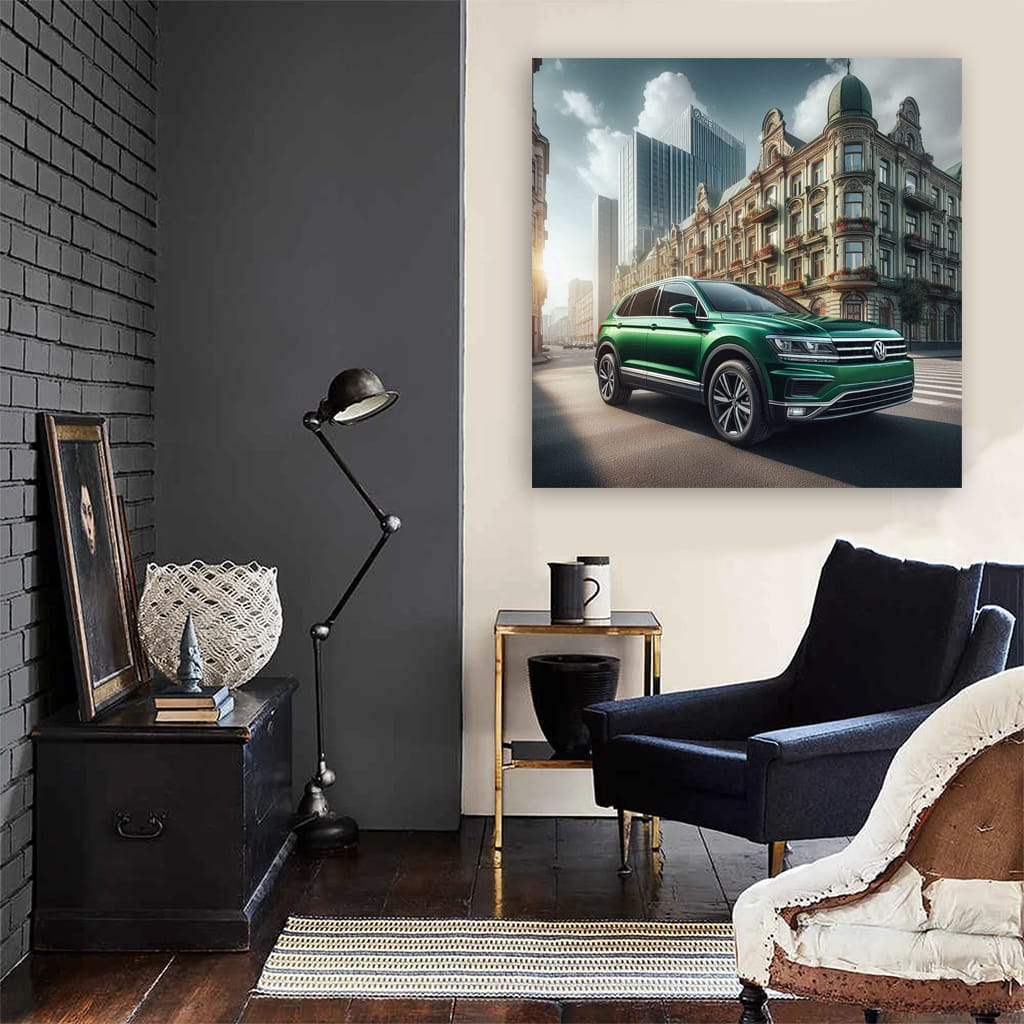 Volkswagen Tiguan Building Wall Art