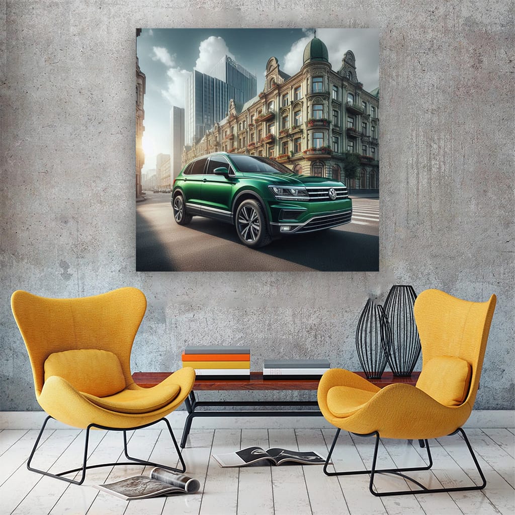 Volkswagen Tiguan Building Wall Art