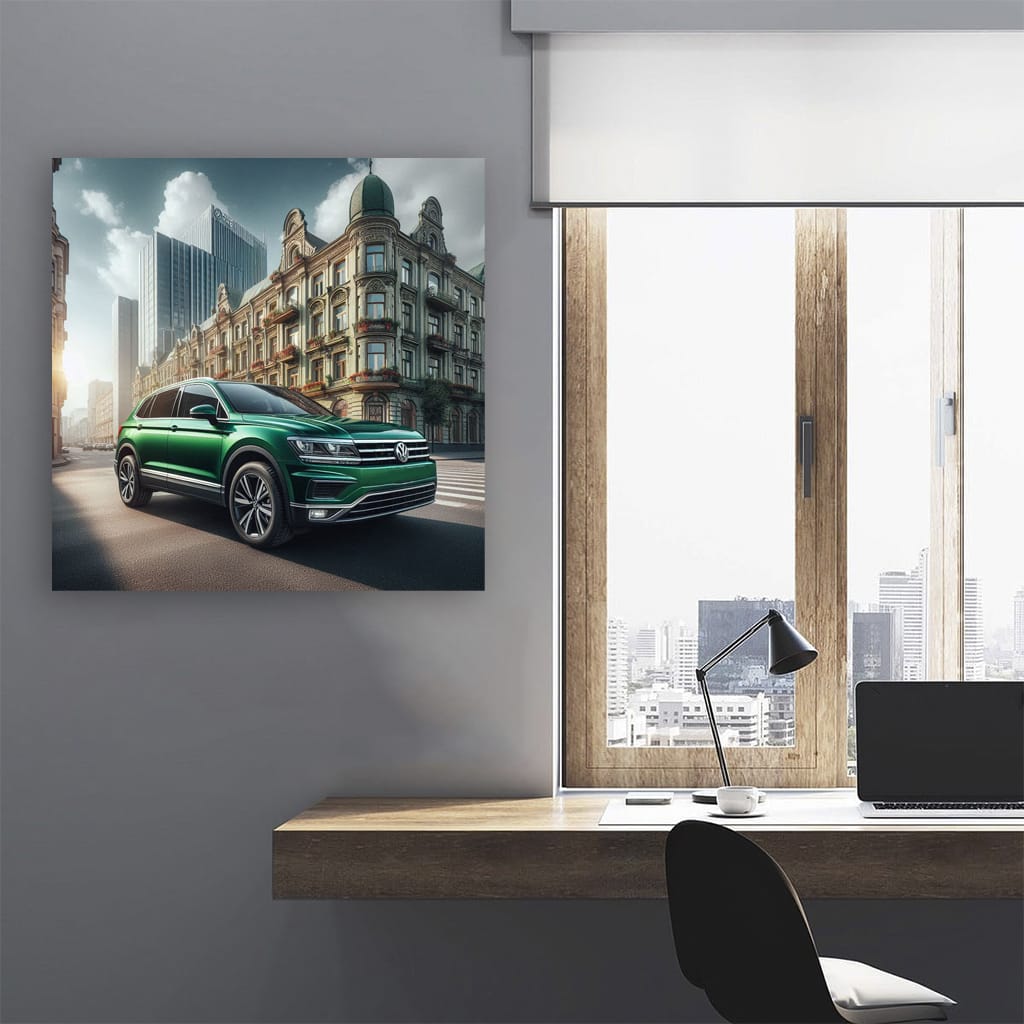 Volkswagen Tiguan Building Wall Art