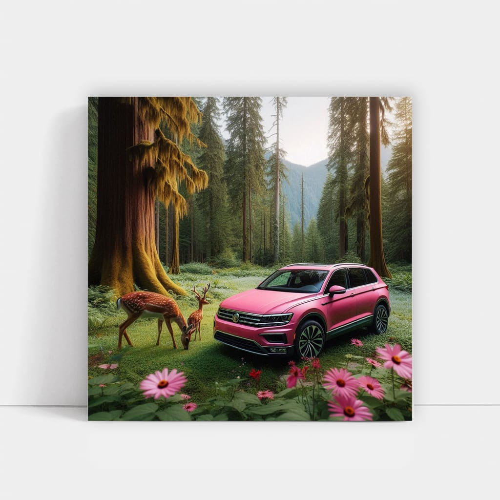 Volkswagen Tiguan Canyon Wall Art